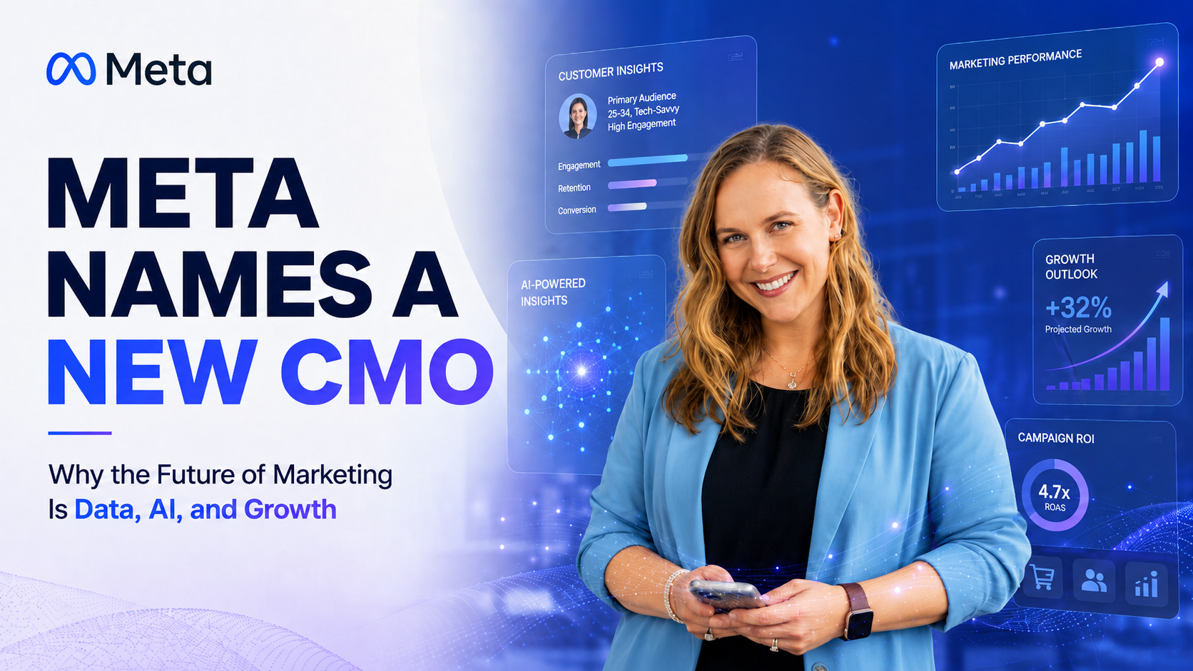 Meta Names a New CMO: Why the Future of Marketing Is Data, AI, and Growth