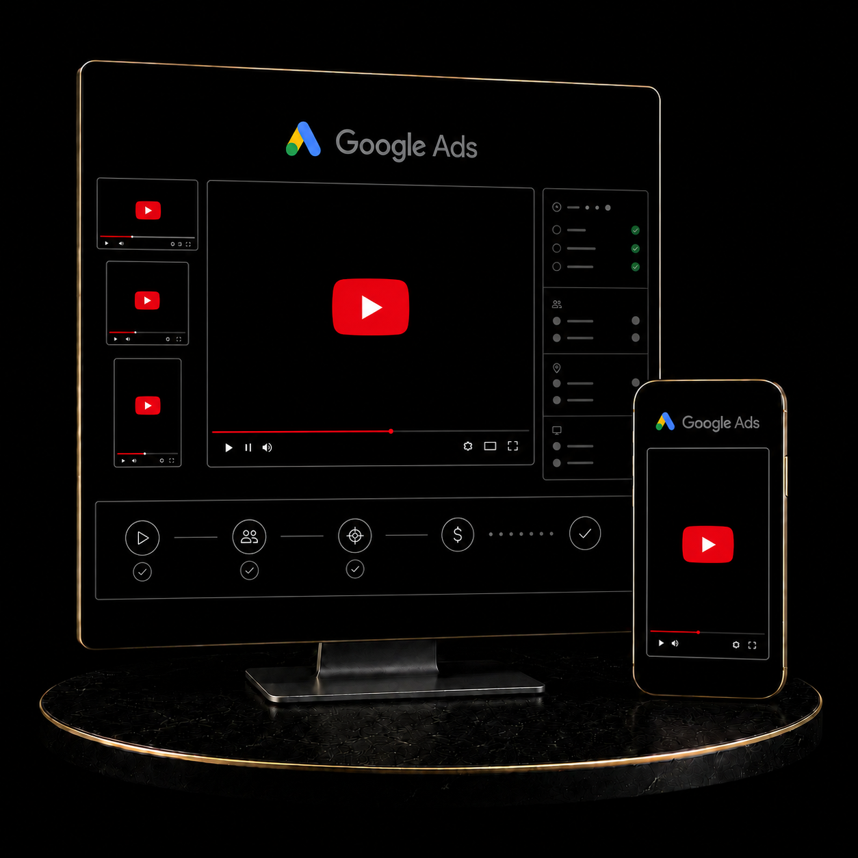 YouTube Ads Campaign Setup service by KizilCo