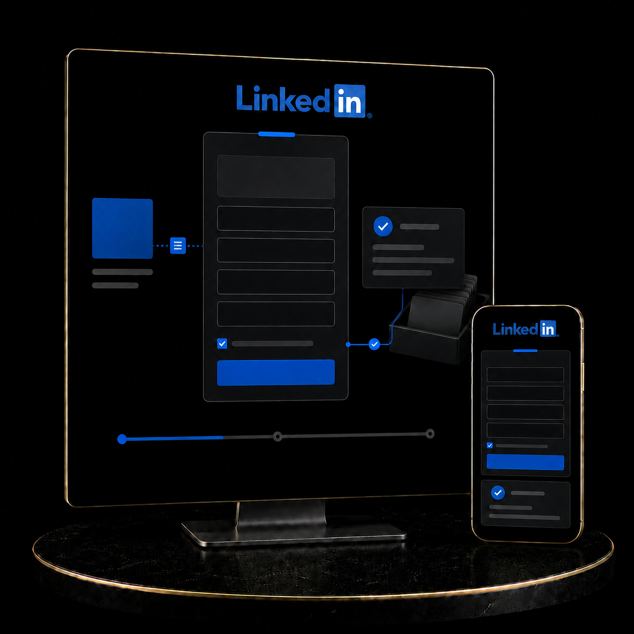 LinkedIn Lead Generation Campaign Setup service by KizilCo