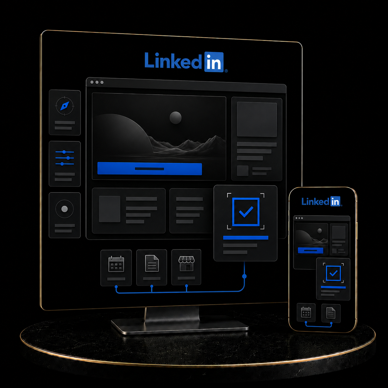 LinkedIn Website Conversion Campaign Setup service by KizilCo