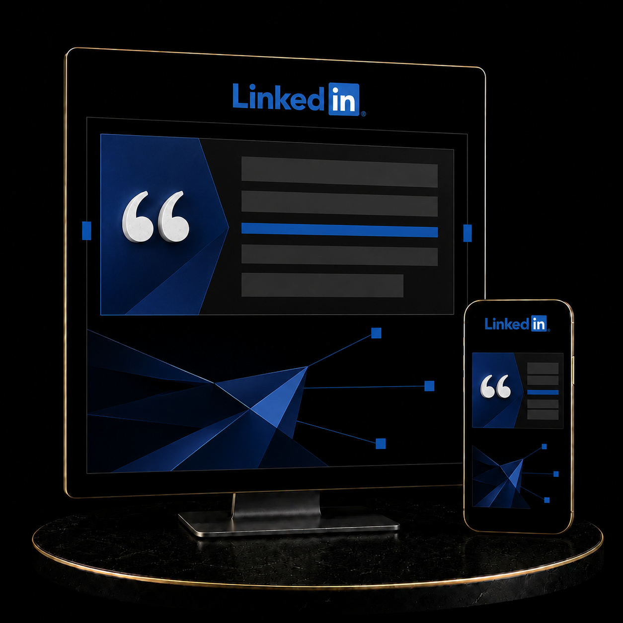 LinkedIn Thought Leader Ads Campaign Setup service by KizilCo