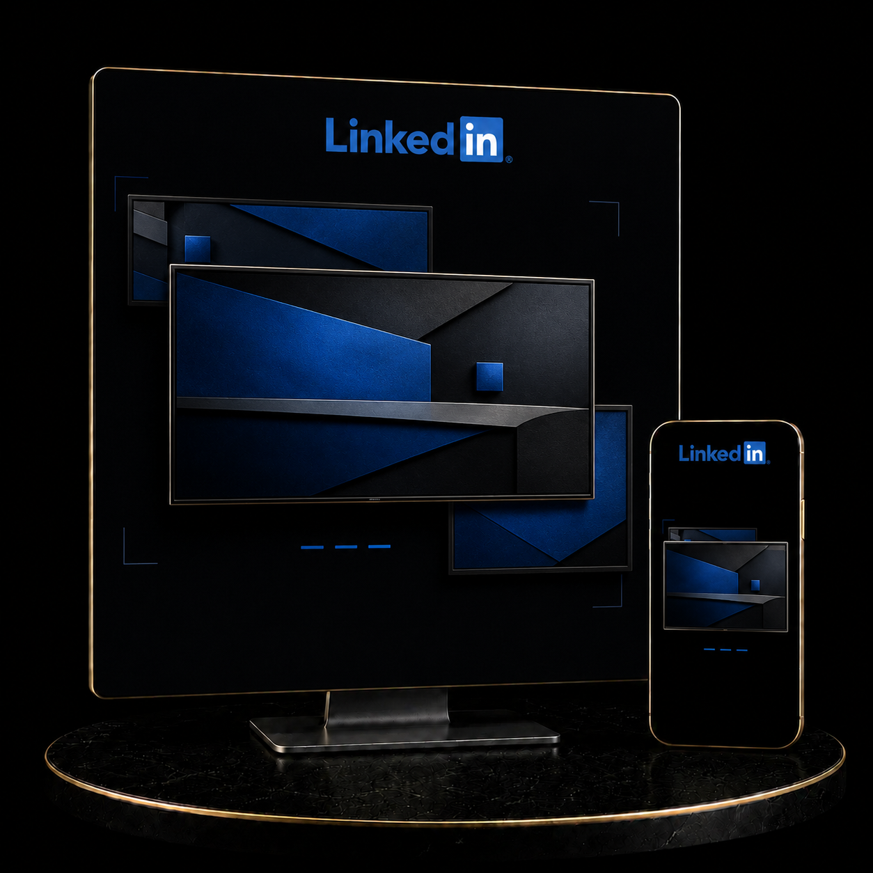 LinkedIn Connected TV Ads Campaign Setup service by KizilCo