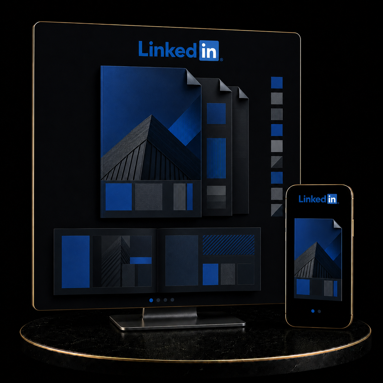 LinkedIn Document Ads Campaign Setup service by KizilCo