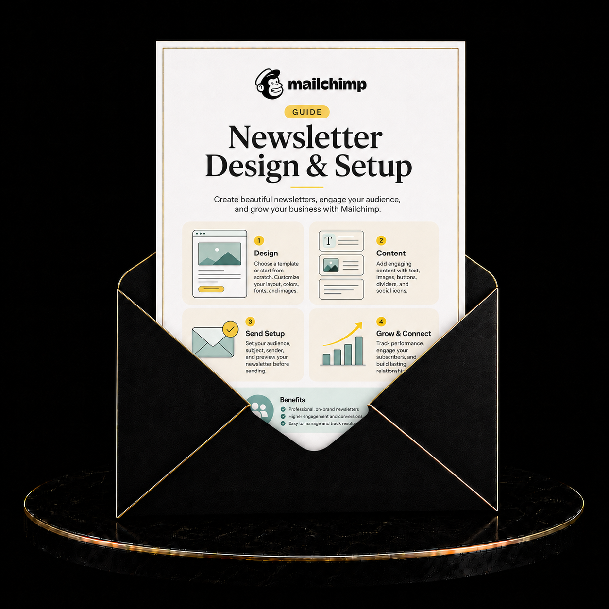 Mailchimp Newsletter Design &amp; Setup