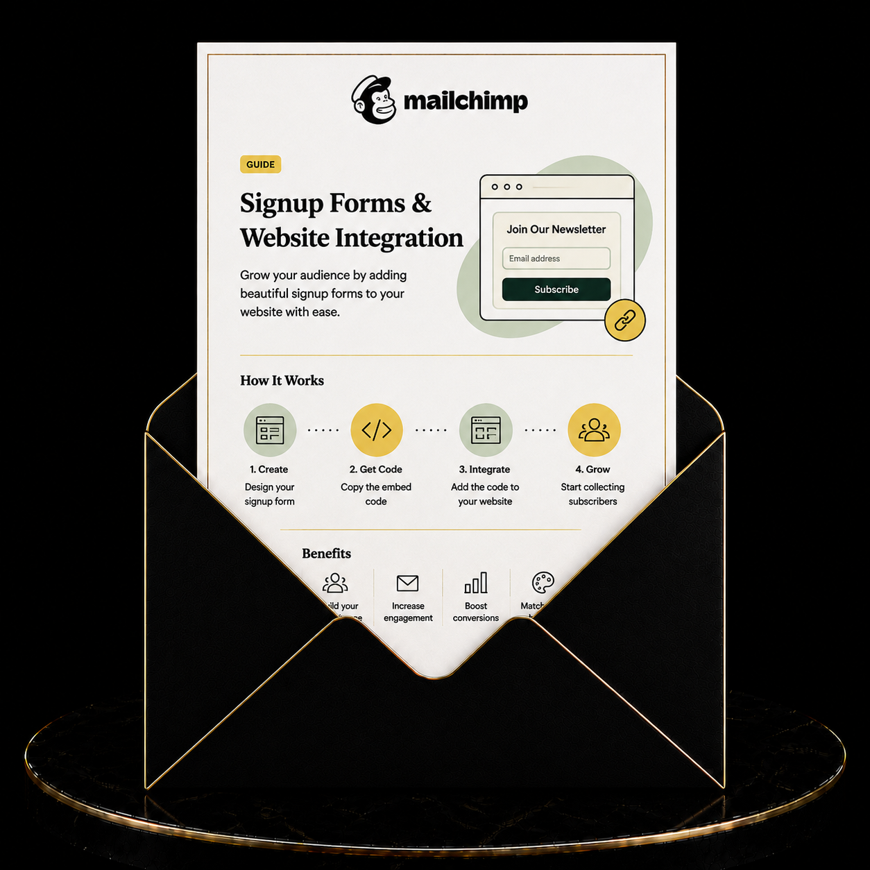 Mailchimp Signup Forms &amp; Website Integration