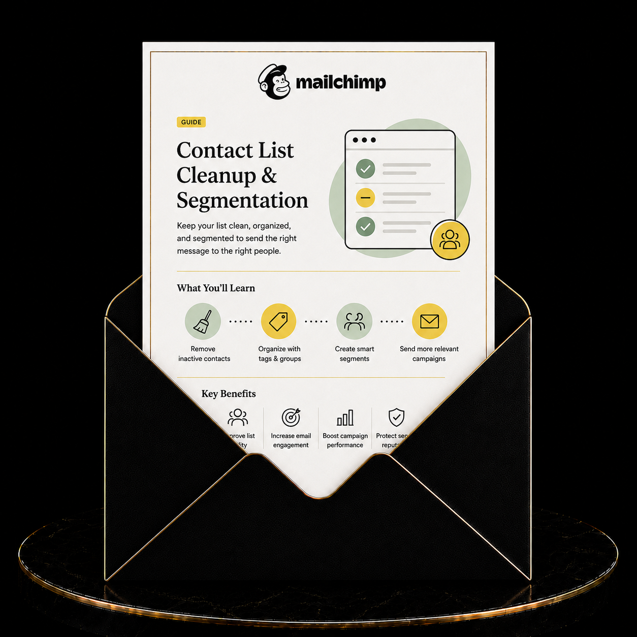Mailchimp Contact List Cleanup &amp; Segmentation