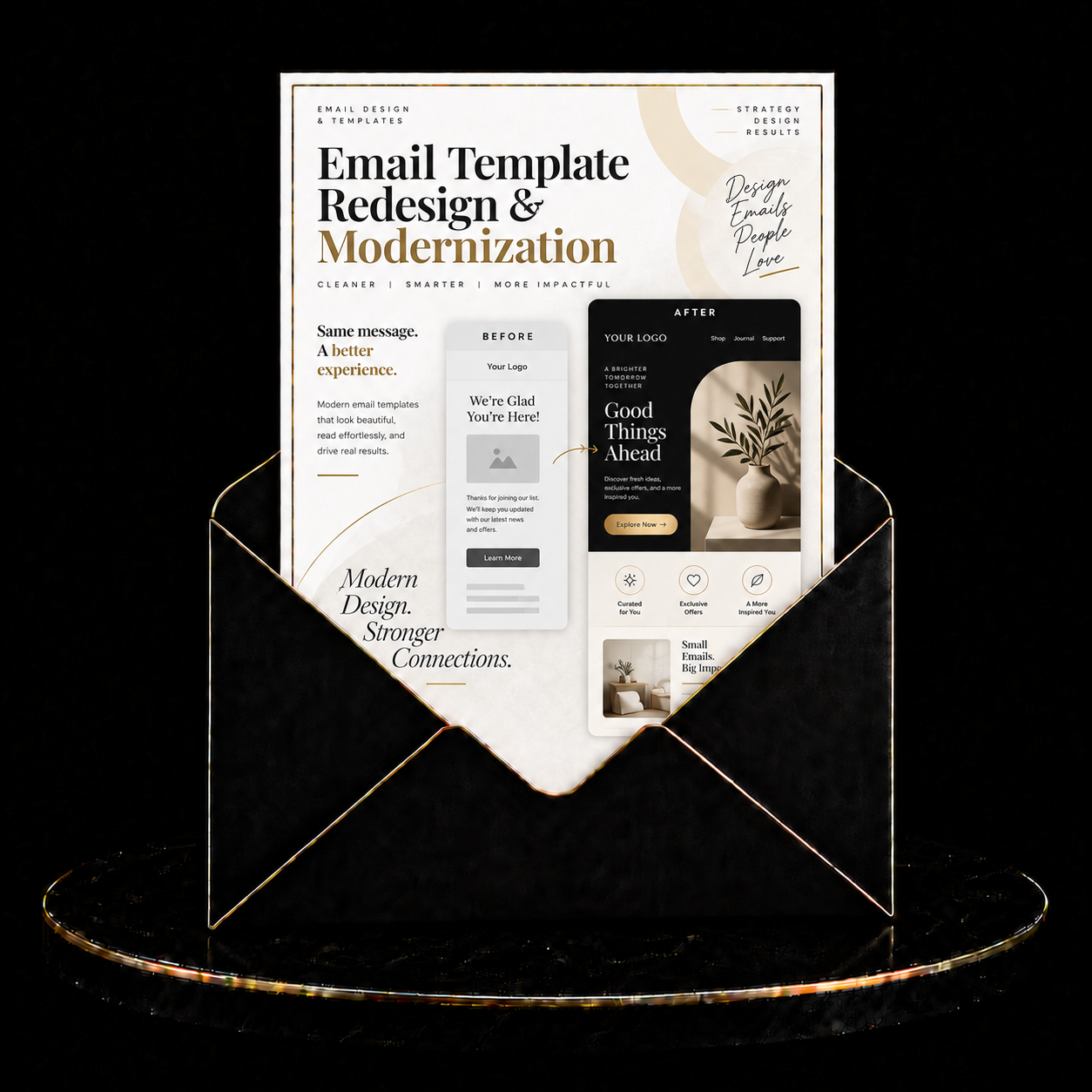 Email Template Redesign &amp; Modernization