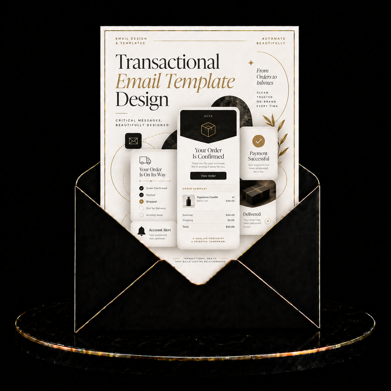 Transactional Email Template Design