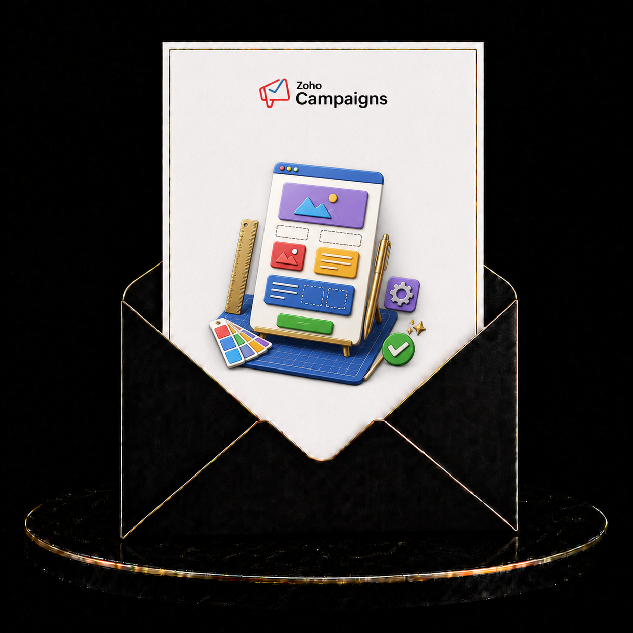Custom Zoho Campaigns Email Template Design