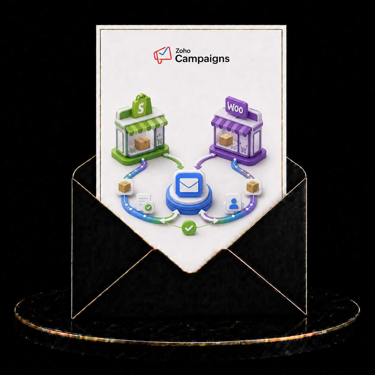 Zoho Campaigns Shopify &amp; WooCommerce Integration
