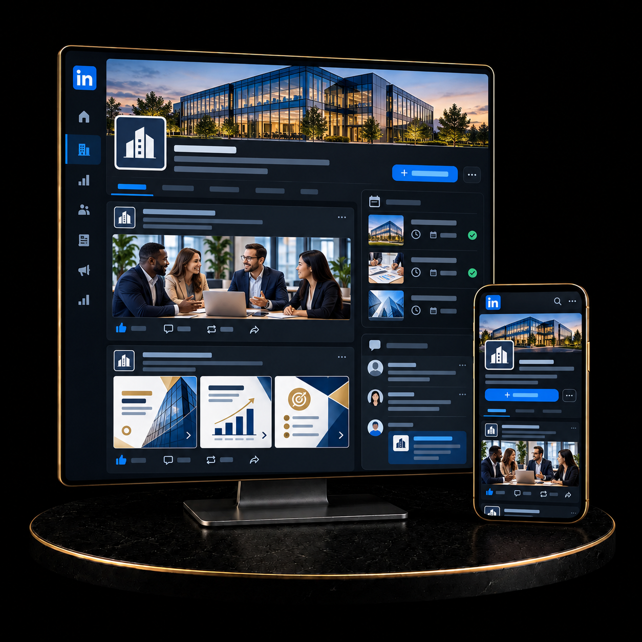 LinkedIn Company Page Management