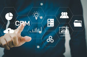 Salesforce Field Service Setup with CRM icons showcasing features and functionalities.